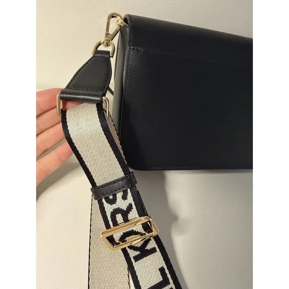 Michael Kors Crossbody Purse Sloan Editor Messenger Shoulder Hard Bag EUC!